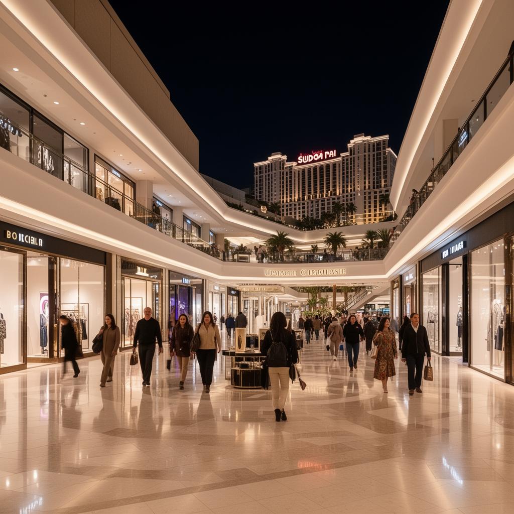 Las Vegas shopping destination exterior